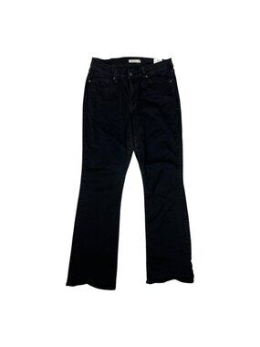 Levis 517 Jeans Women's 14 Black Classic Bootcut Stretch Denim Dark Wash Pants